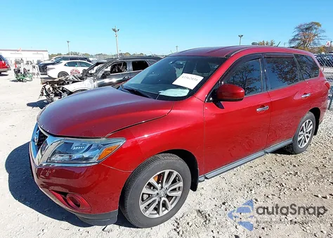 2013 Nissan Pathfinder S из США, поврежденный, VIN 5N1AR2MM0DC613027